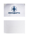 Бейсболка с вышивкой АВИАДАРТС х/б белый