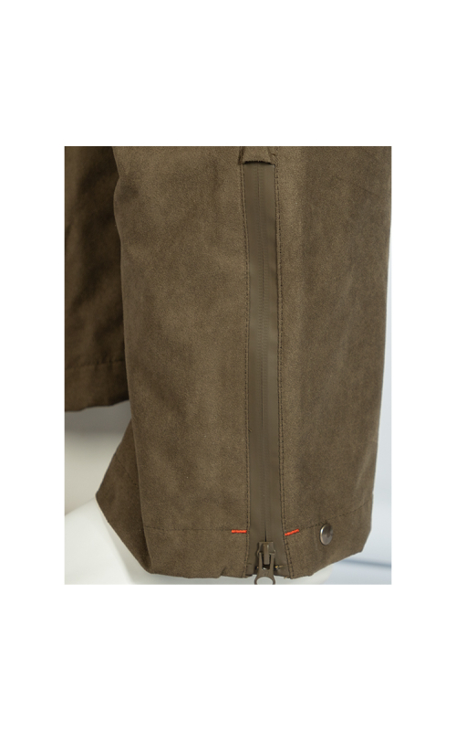 Брюки ТУВАЛЫК демисезонные иск.замша хаки