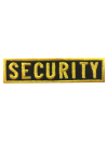 Шеврон нагрудный SECURITY 10,7х2,8 см кордура черный