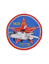 Шеврон МИ-6 круглый 10 см синий